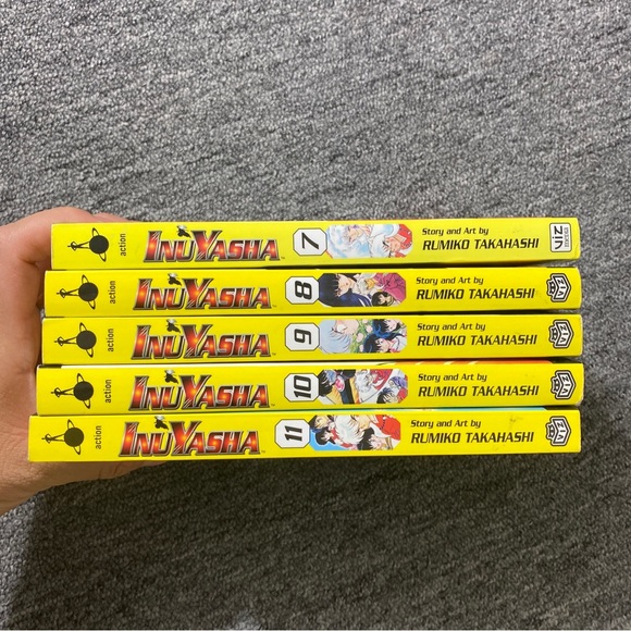 Inuyasha Manga Book Comic English Lot Set 19 Books Rumiko Takahashi - Picture 8 of 9